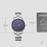 Fastrack Quartz purple Dial Analog Men's Watch - 38159SM08 - KRISHNA WATCH COMPANY