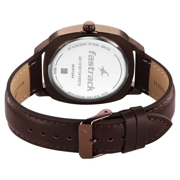 Fastrack Stunners X Quartz Analog Watch For Guys 38161ql01