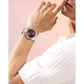 Fastrack Stunners X Quartz Analog Maroon Dial Stainless Steel Strap Watch For Guys 38162sm01