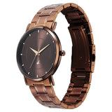Fastrack Stunners X Quartz Analog Brown Dial Watch For Guys - 38163QM01