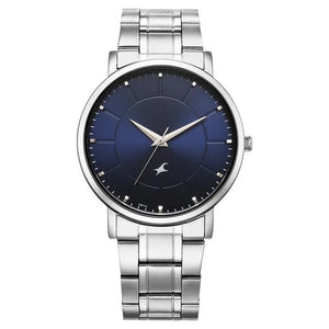 Fastrack Stunners X Quartz Analog Blue Dial Watch For Guys - 38163SM01 - KRISHNA WATCH COMPANY