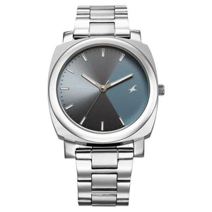 Fastrack Stunners X Quartz Analog Blue Dial Watch For Guys - 38164SM01 - KRISHNA WATCH COMPANY