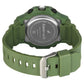 Fastrack Streetstyle Quartz Digital Black Dial Green PU Strap Watch For Guys 38171pp03