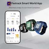 Fastrack Navstar Smartwatch 1.85" inch AMOLED Display, AI Chat, AI Watchface - 38188pp02k