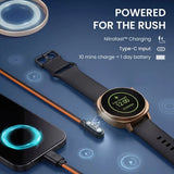 Fastrack Revoltt R3 Pro Smartwatch with 1.43" AMOLED Display  38209NP01K