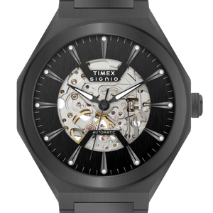 Timex Signio Stratos Black Dial Watch TWEG33902 - KRISHNA WATCH COMPANY