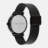 Calvin Klein Stun Unisex Black Analog Mesh Watch 25200401