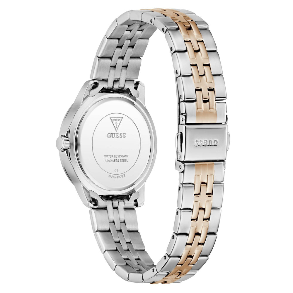 Guess Ladies Two Tone Round Analog Watch - GW1027L5 - KRISHNA WATCH COMPANY