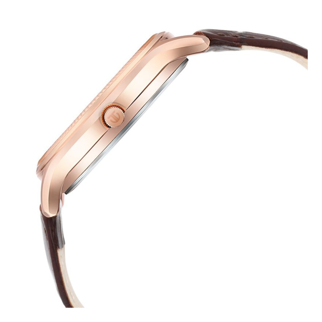 Titan Analog with Day and Date White Dial Leather Strap watch for Men NT1824WL02