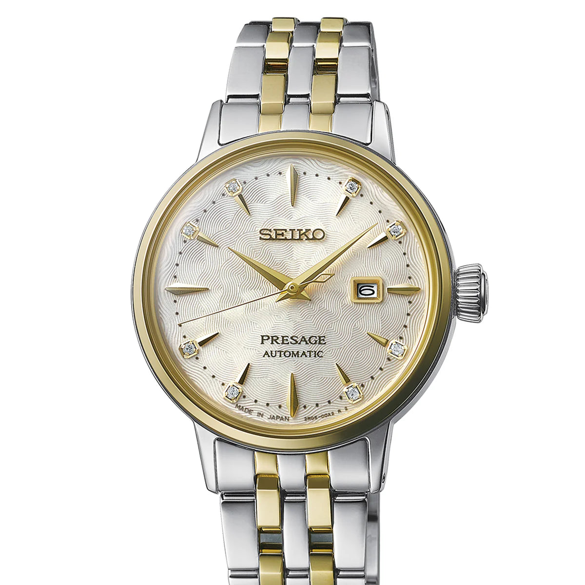 Seiko Presage Cocktail Time ‘White Lady’ Diamond Twist - SRE010J1 - KRISHNA WATCH COMPANY