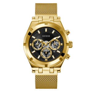 Guess Men's Gold Tone Multi-function Watch GW0582G2 - KRISHNA WATCH COMPANY