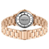 Kenneth Cole Quartz Analog Rose Gold Dial Stainless Steel Strap Watch for Women - NEKCWLG2105603LD