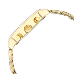 Titan Black and Gold Silver Dial Quartz Multifunction watch for Men - 1733YM01