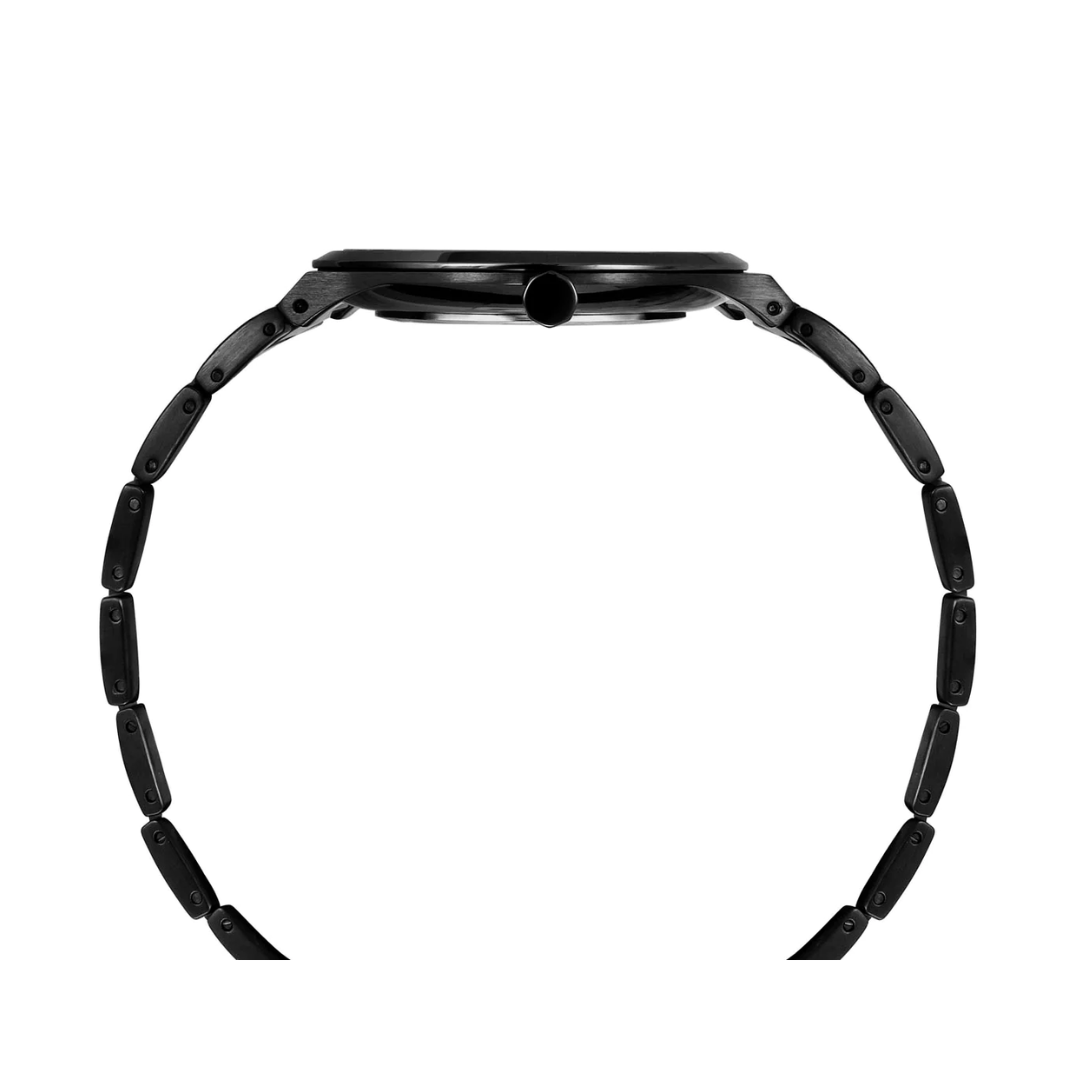 Timex Men Analaog Black Round Stainless Steel Dial Watch- TWEG23603