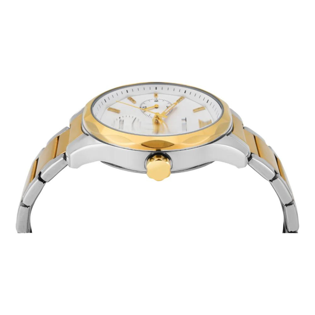 Timex Men White Round Multifunction Dial Watch- TW0TG7624