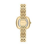 Fossil Genevive Gold Quartz Stainless Steel Watch ES5506