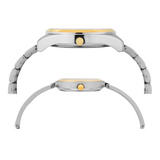 Timex Pairs Silver Round Analog Dial Watch- TW00PR308