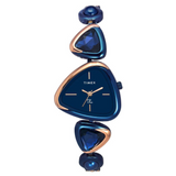 Timex Women Blue Triangle Analog Dial Watch - TWEL17702