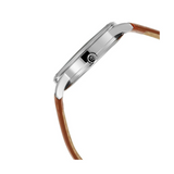 Titan Workwear Blue Dial Analog with Date Leather Strap watch for Men 1806SL02