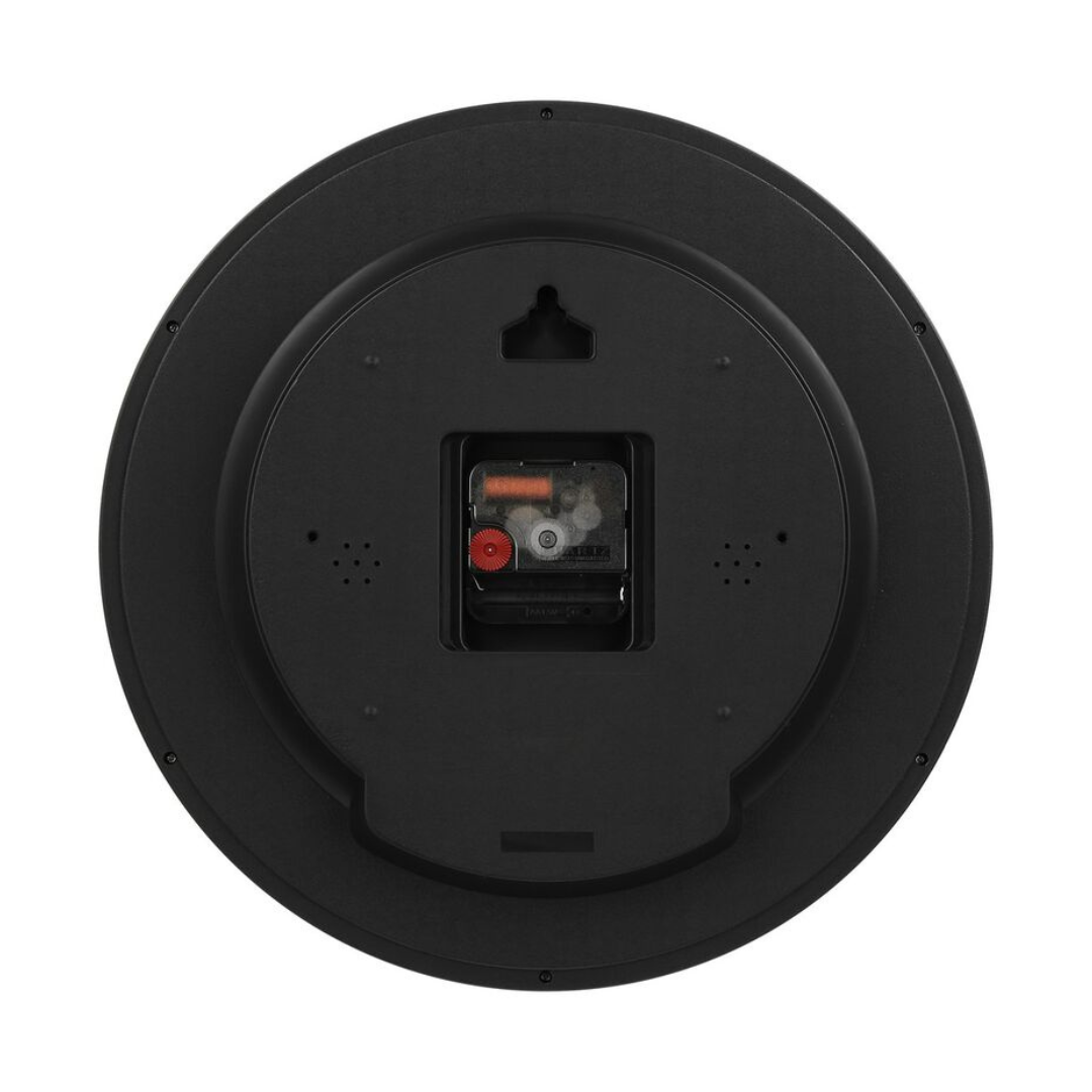 Titan Woodgrain Whispers - Dark Brown Contemporary Wall Clock W0080PA02