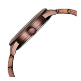 Titan Neo Splash Brown Dial Analog with Date Stainless Steel Strap Watch for Men 1806QM03