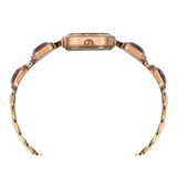 Timex Women Mother of Pearl Cushion Analog Dial Watch- TWEL17105