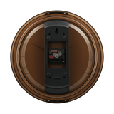 Titan Contemporary Brown Wall Clock with a partly Semi-transparent Dial - W0079PA02 - KRISHNA WATCH COMPANY