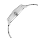 Titan Evoke Blue Dial Analog with Day and Date Stainless Steel Strap Watch for Men 1833SM01