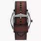 FOSSIL Machine Automatic Brown LiteHide™ Leather Watch ME3254