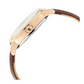 Titan Automatic Watch with Blue Dial & Brown Strap NS90110WL02