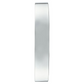 Metallic Wall Clock - Moulded Dial with solid numbers - W0008MA01