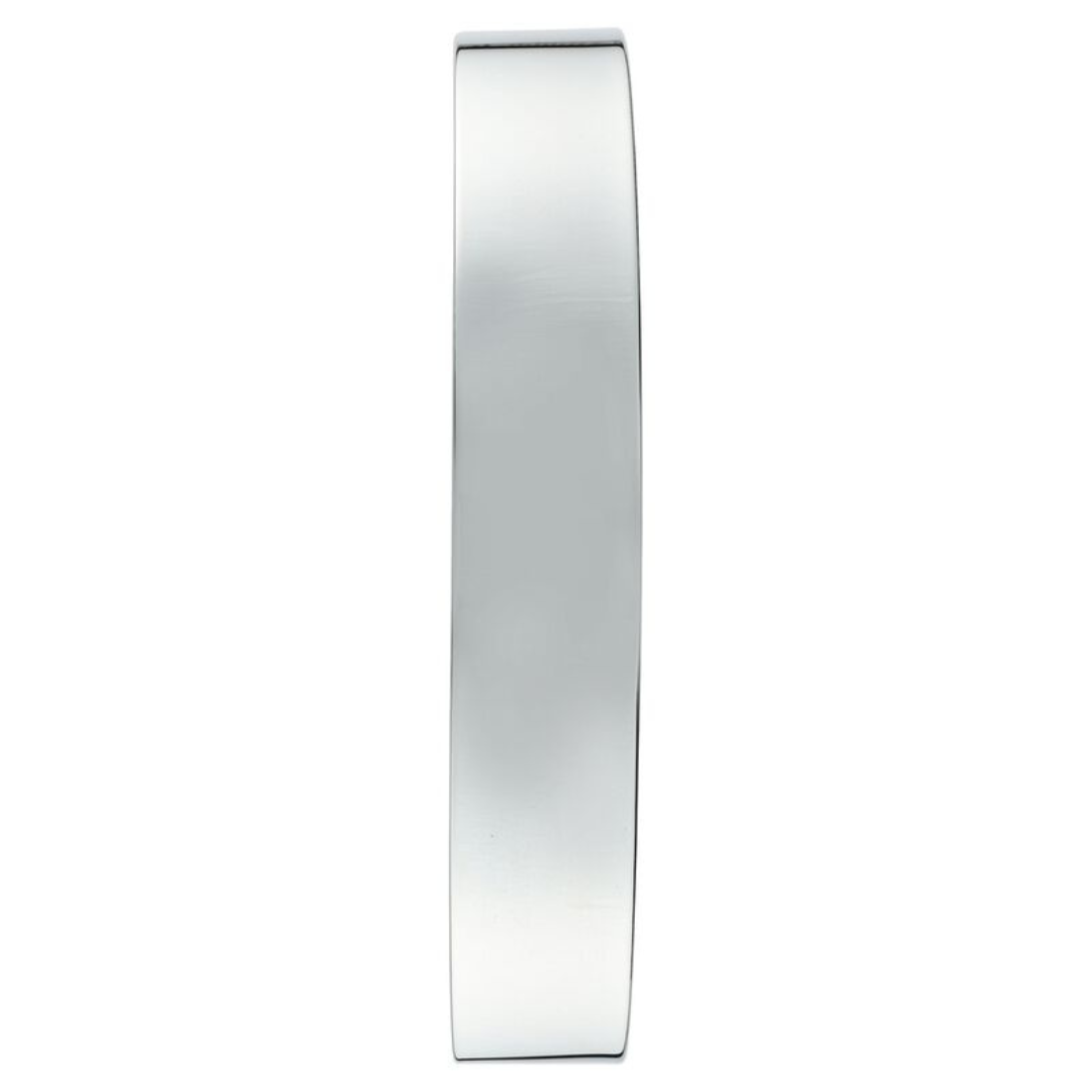 Metallic Wall Clock - Moulded Dial with solid numbers - W0008MA01