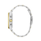 GUESS Silver And Gold Equity Blue Link Watch GW0703G3