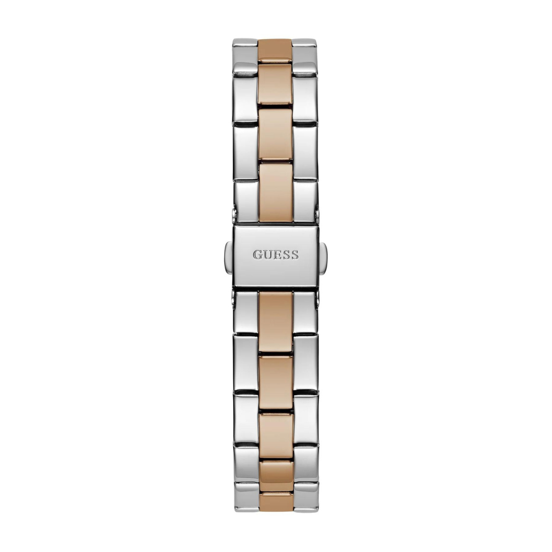 Guess Women's Watch Silver & Rose Gold Tone Case Quartz GW0725L2 - KRISHNA WATCH COMPANY