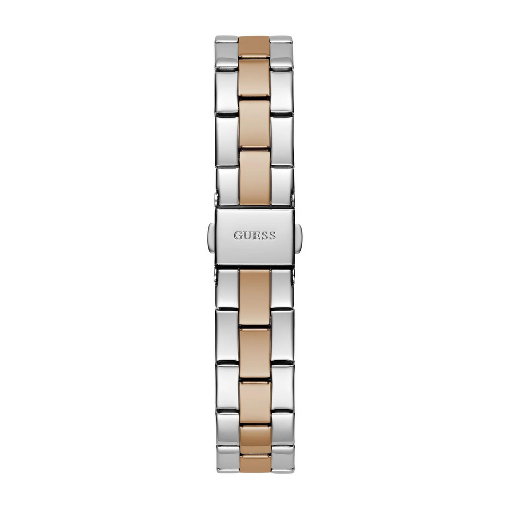 Guess Women's Watch Silver & Rose Gold Tone Case Quartz GW0725L2 - KRISHNA WATCH COMPANY