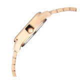 Titan Quartz Analog with Date Silver Dial Metal Strap Watch for Women - 2628WM01