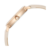 Titan Purple Style Up Quartz Analog Pink Dial Leather Strap Watch for Women 95236WL01