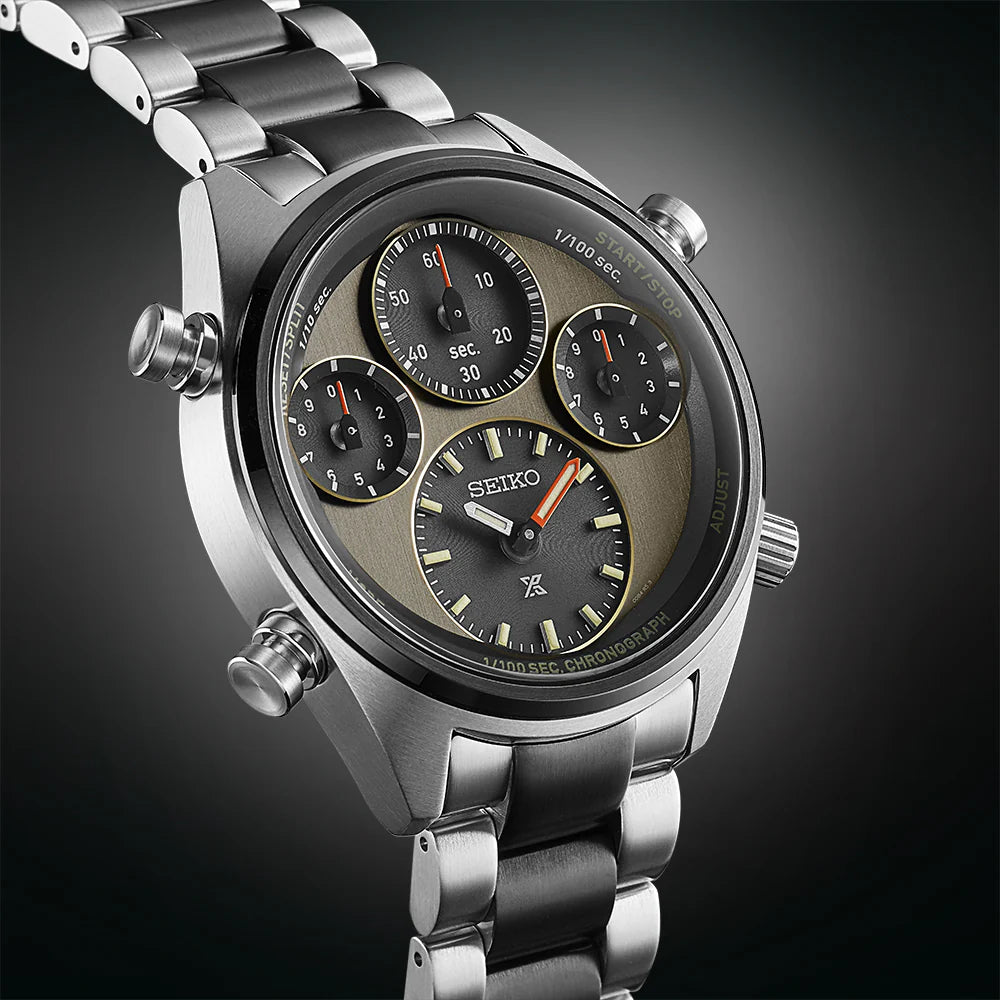 Seiko Prospex One Hundredth of a Second Limited Edition Speedtimer - SFJ005P1 - KRISHNA WATCH COMPANY