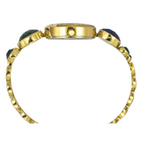 Timex Fria Women's Green Dial Round Case 3 Hands Function Watch TWEL17000