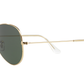 Ray-Ban Unisex UV Protected Green Lens Pilot Sunglasses - 0RB3025I L0205 58