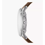 Neutra Chronograph Brown Leather Watch FS5380I