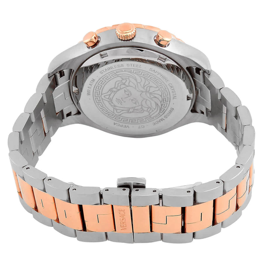 Versace Hellenyium Chronograph Quartz Green Dial Men's Watch - VEPCA0424 - KRISHNA WATCH COMPANY