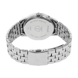 TITAN Anthracite Dial Silver Stainless Steel Strap Watch 1584SM04