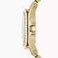 Riley Multifunction Gold-Tone Stainless Steel Watch ES3203