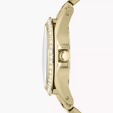 Fossil Riley Multifunction Gold-Tone Stainless Steel Watch - ES3203