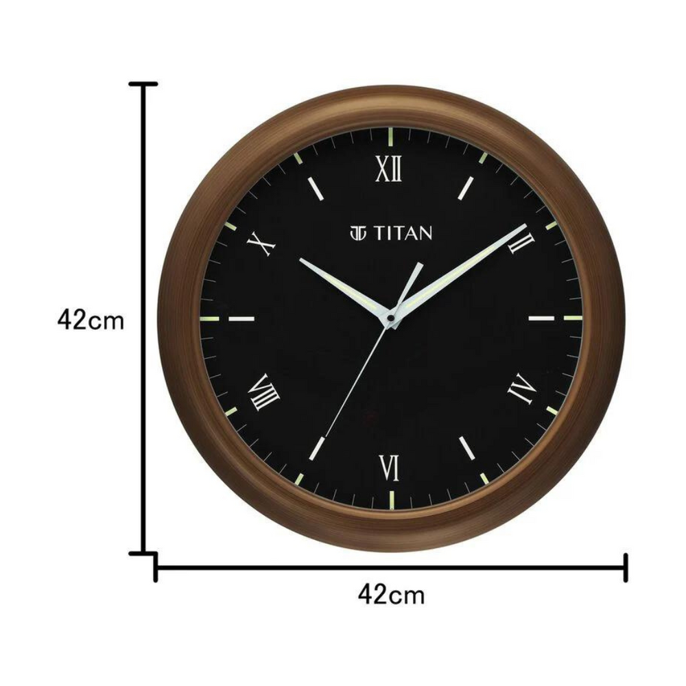 TITAN wall clock ilent Sweep Technology - W0015PA03 - KRISHNA WATCH COMPANY