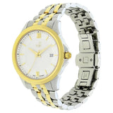 Xylys Swiss Analog with Date Two Toned Stainless Steel Strap White Dial Watch For Men 40020bm01e