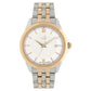 Xylys Swiss Analog with Date Two Toned Stainless Steel Strap White Dial Watch For Men 40020km01e