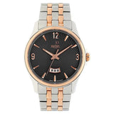 Xylys Quartz Analog with Date Grey Dial Two Toned Stainless Steel Strap Watch For Men 40025km01e