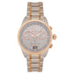 Xylys Quartz Chronograph Grey Dial Two Toned Stainless Steel Strap Watch For Men 40027km03